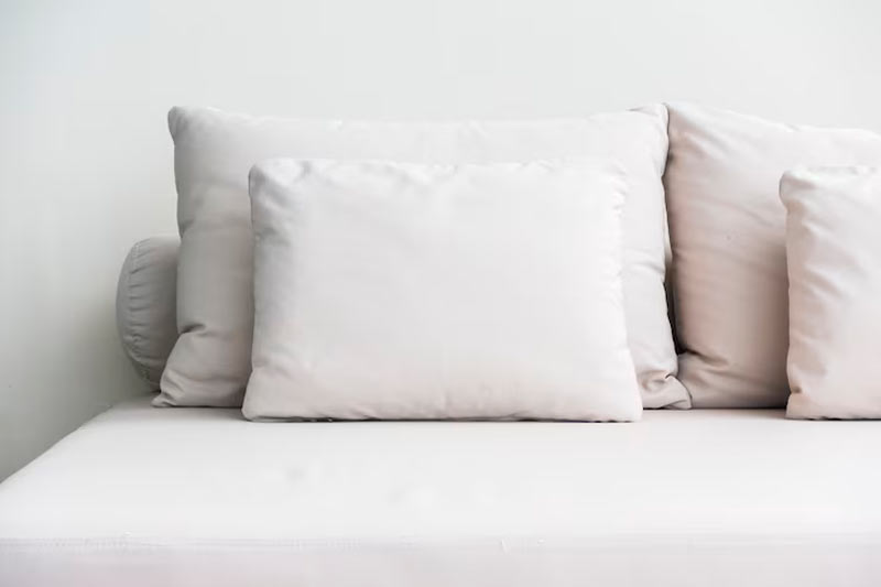 Almohadas de 9 centímetros de altura