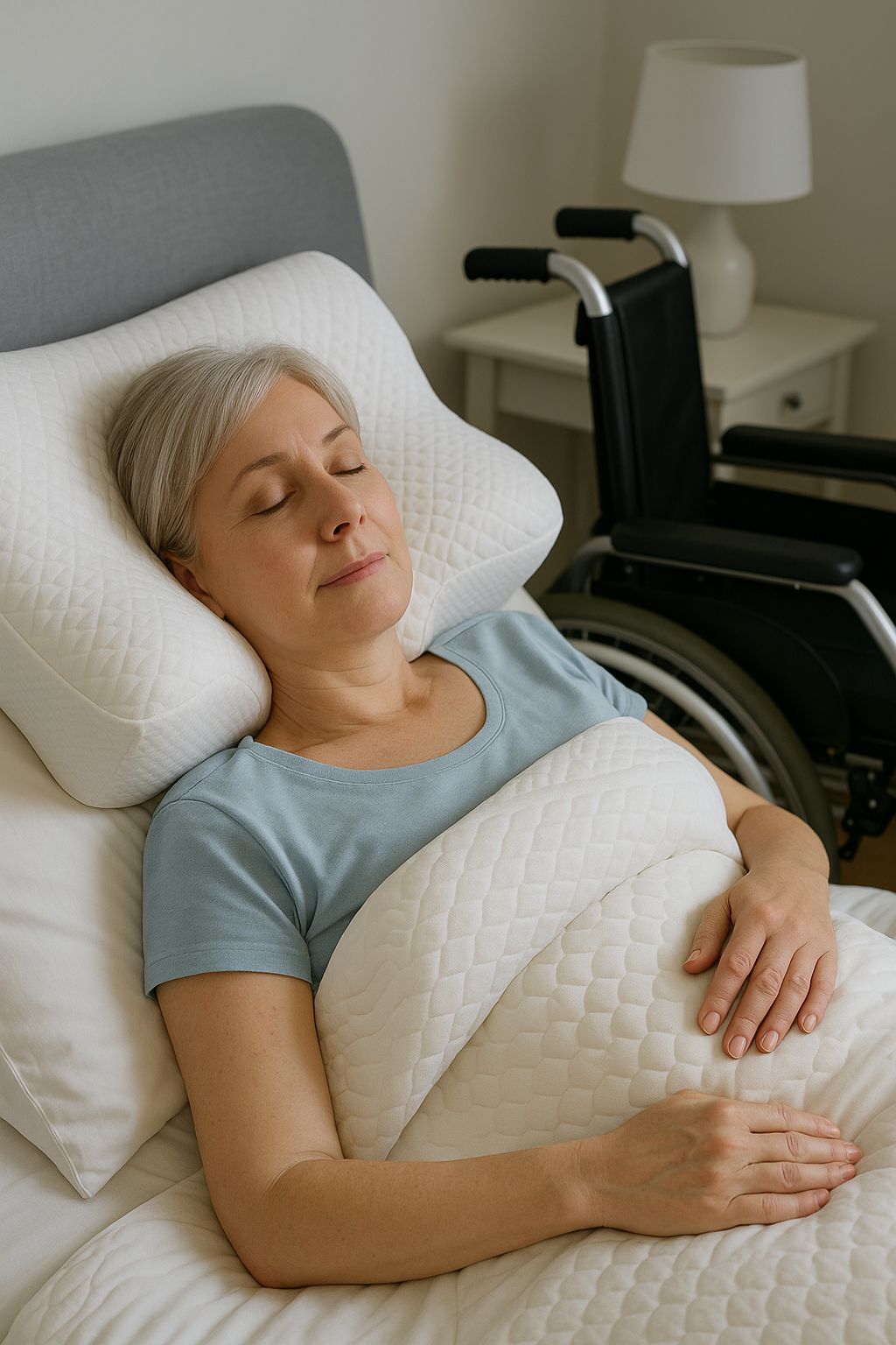 almohadas para movilidad reducida